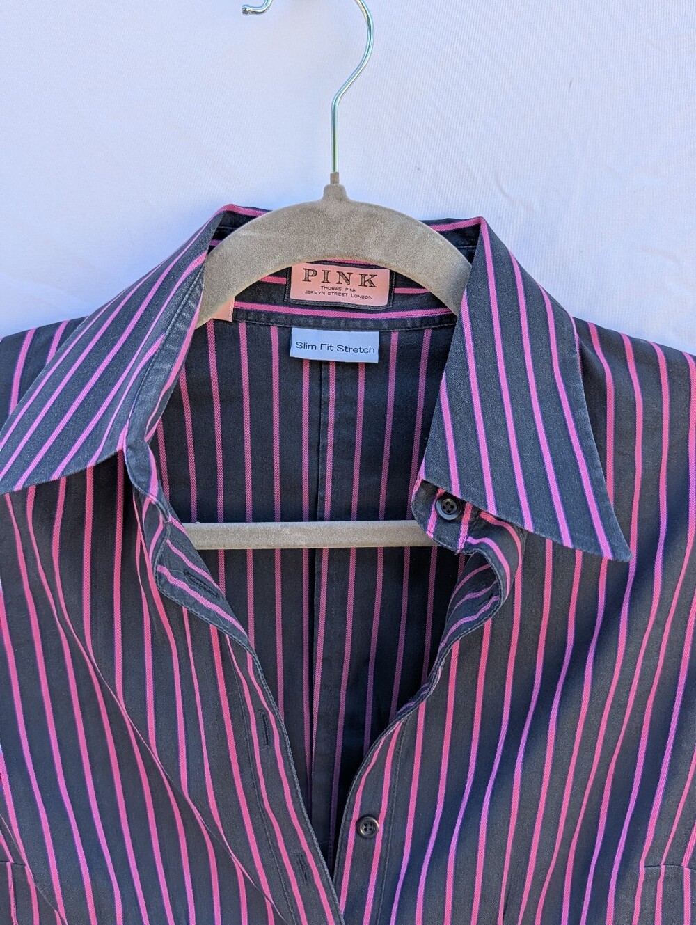 Vintage PINK Thomas Pink Long Sleeve Button Down Shirt - Picture 2 of 10
